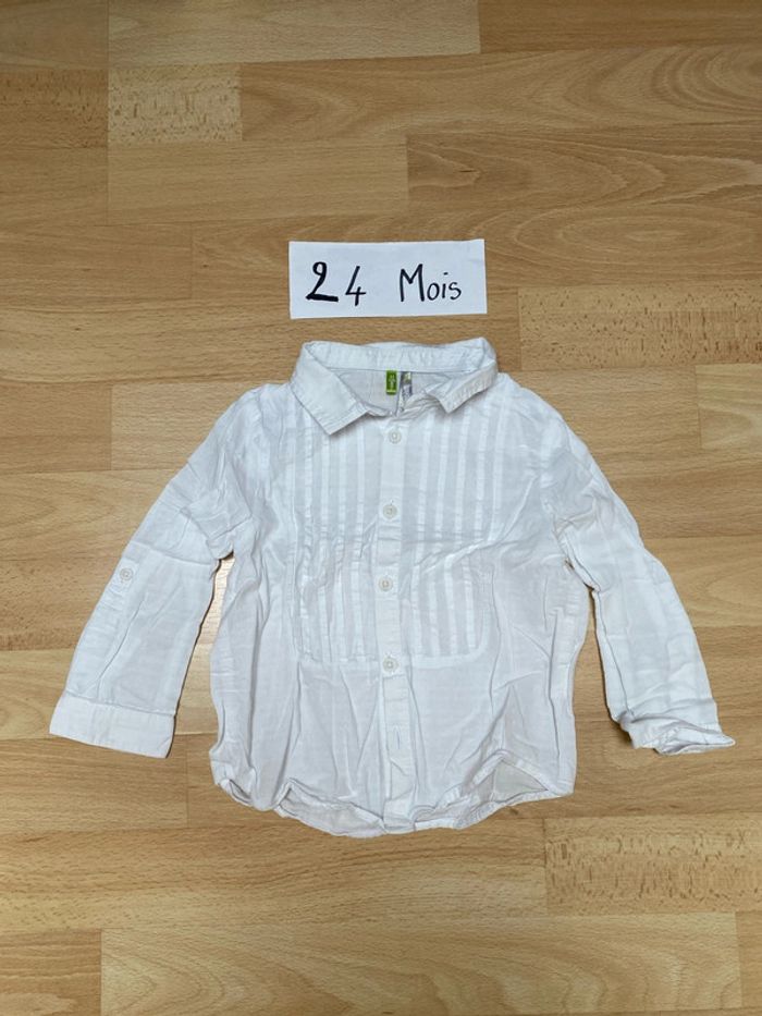 Chemise manches longues 24 mois Orchestra