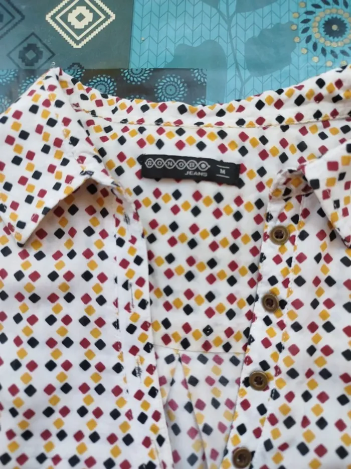 #tee shirt# motifs géométriques - photo numéro 3