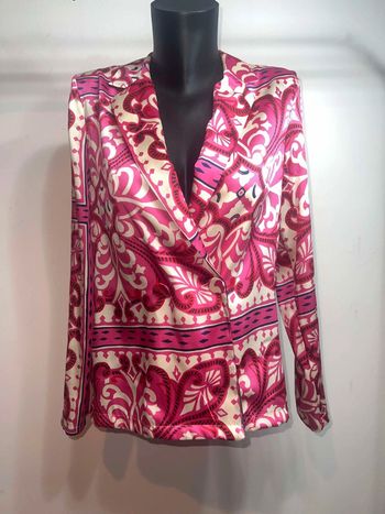 Chemise imprimé revers femme Mango XS