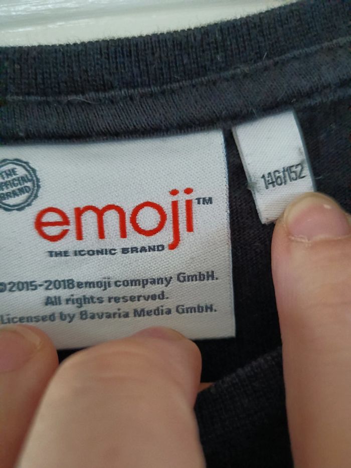 T-shirt manches longues Emoji 12 ans - photo numéro 2