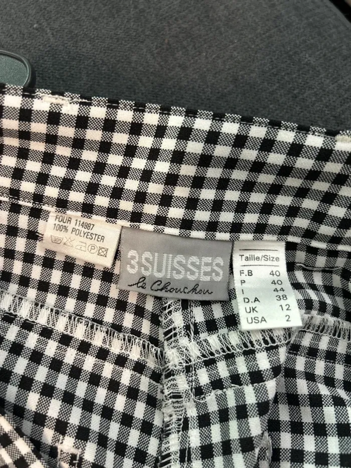 Pantalon à carreaux femme - photo numéro 3