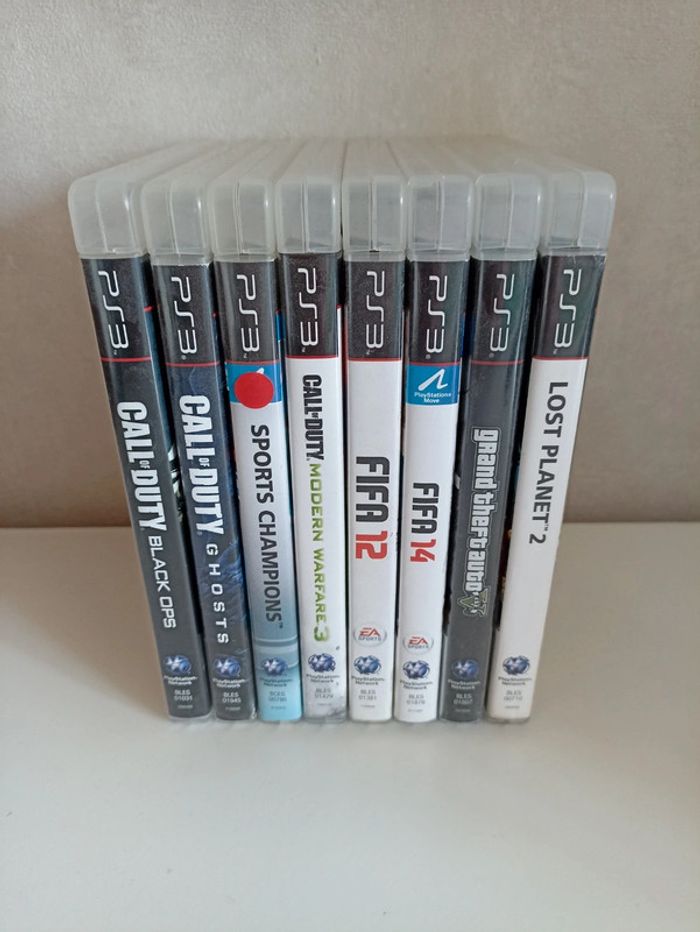 Lot 8 jeux PS3 - photo numéro 2