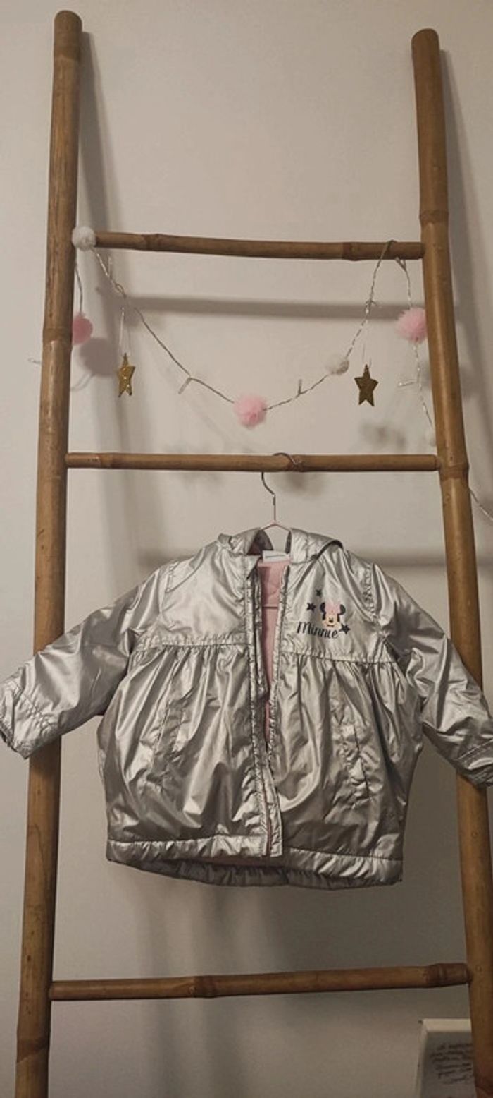 Doudoune métallisée Minnie taille 12 mois - photo numéro 9