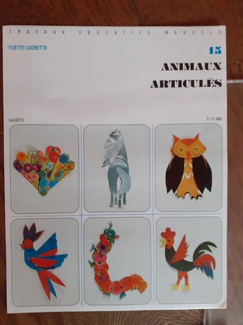 travaux educatifs manuels animaux articules