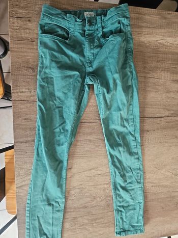 Pantalon jean skinny taille 10 ans pour garçon sans marque