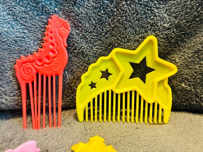 Lot accessoires cheveux Barbie vintage - photo numéro 4
