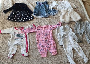 Lot 6 mois fille 9 articles