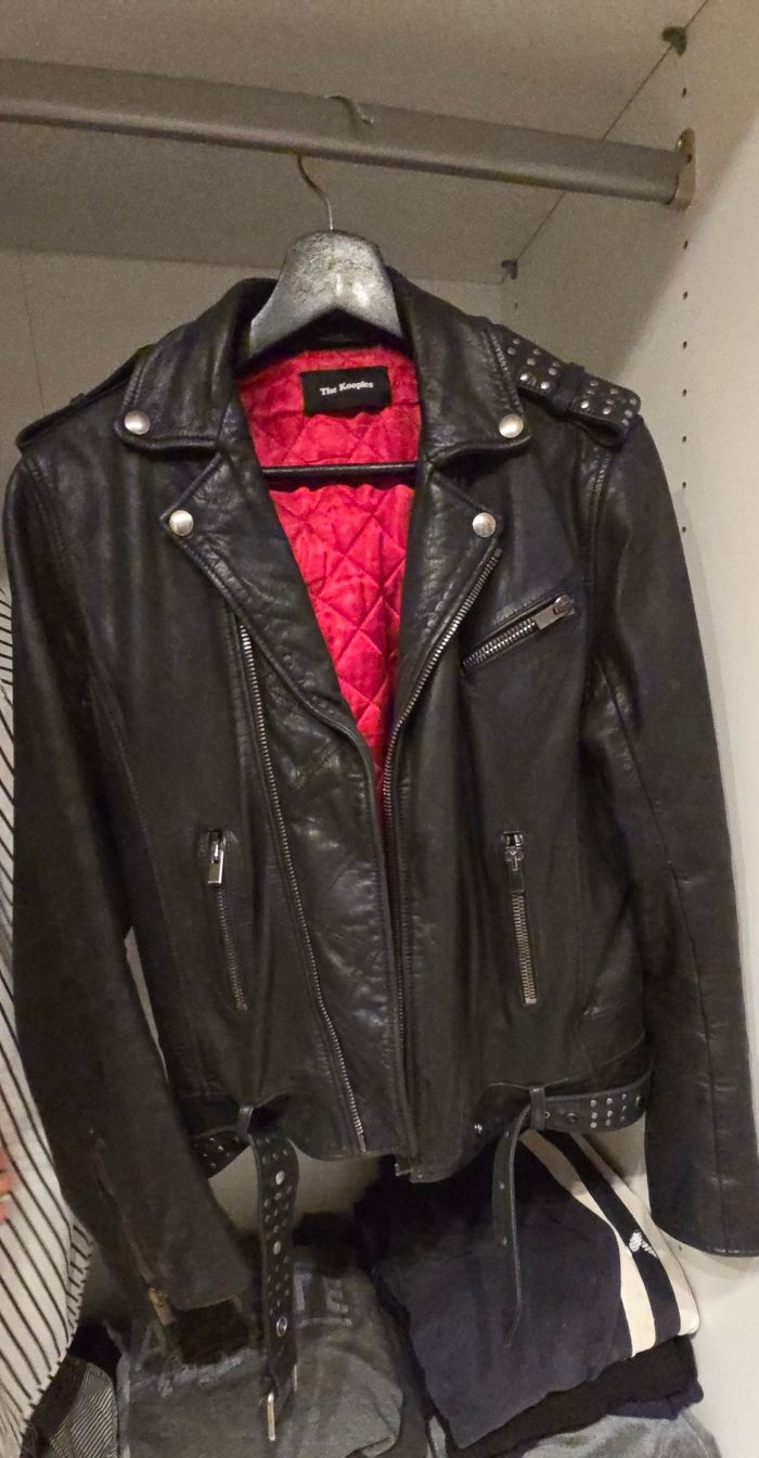 Veste en cuir The kooples
