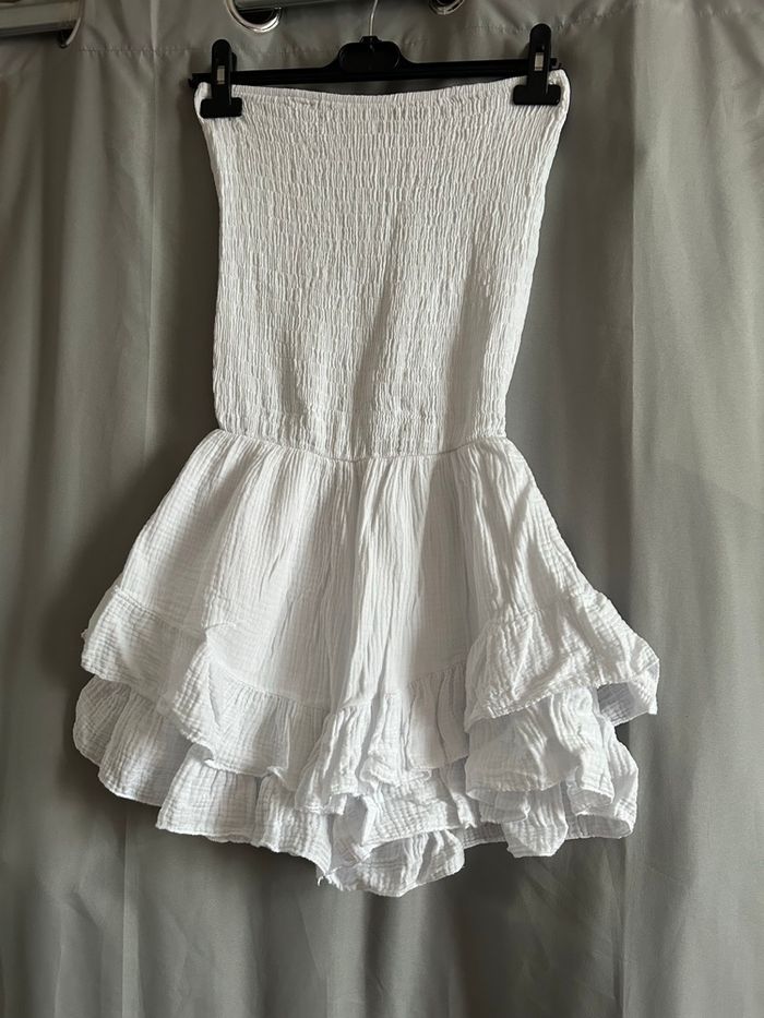 Combishort bustier fleur et compagnie