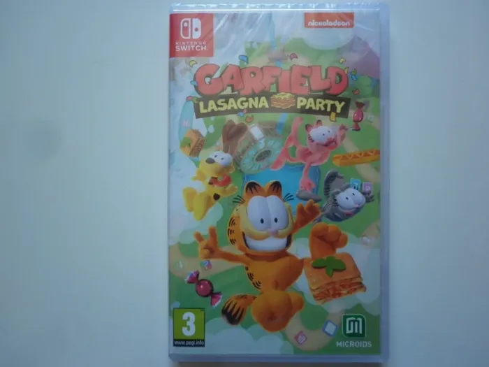 Garfield Lasagna Party Jeu Vidéo Nintendo Switch