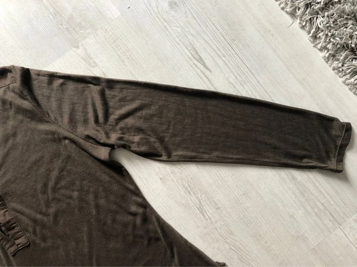 AN35: Tunique marron tdm T 44/46 - photo numéro 5