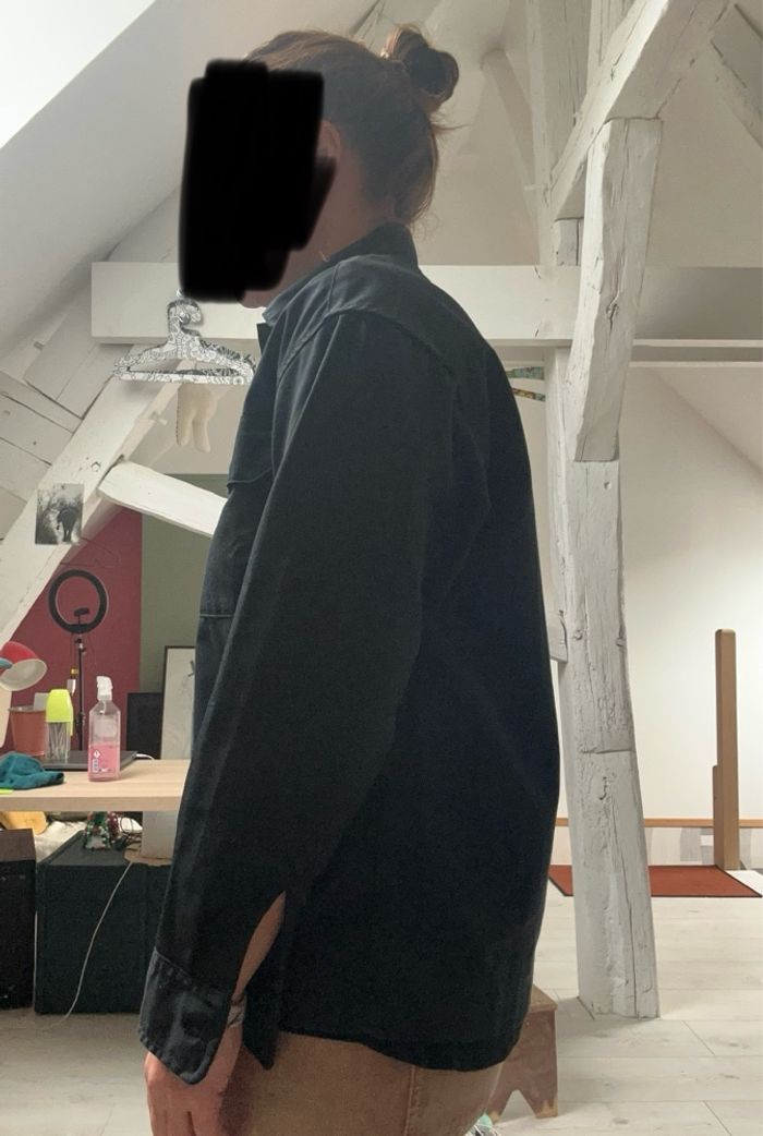 Chemise noire Carharrt XS - photo numéro 3