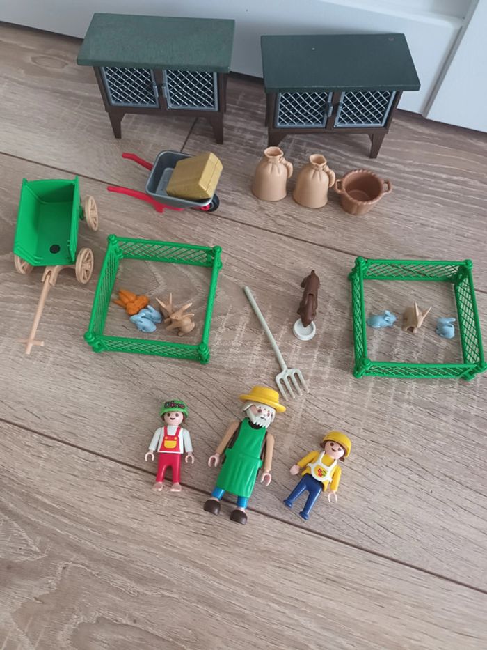 Playmobil clapier et hot dog - photo numéro 5