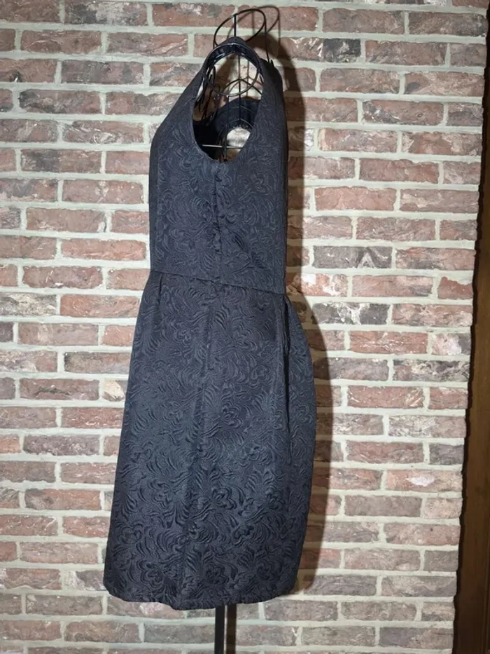 Robe noire motif Molly Bracken Taille 2 -> M / 38 - photo numéro 6