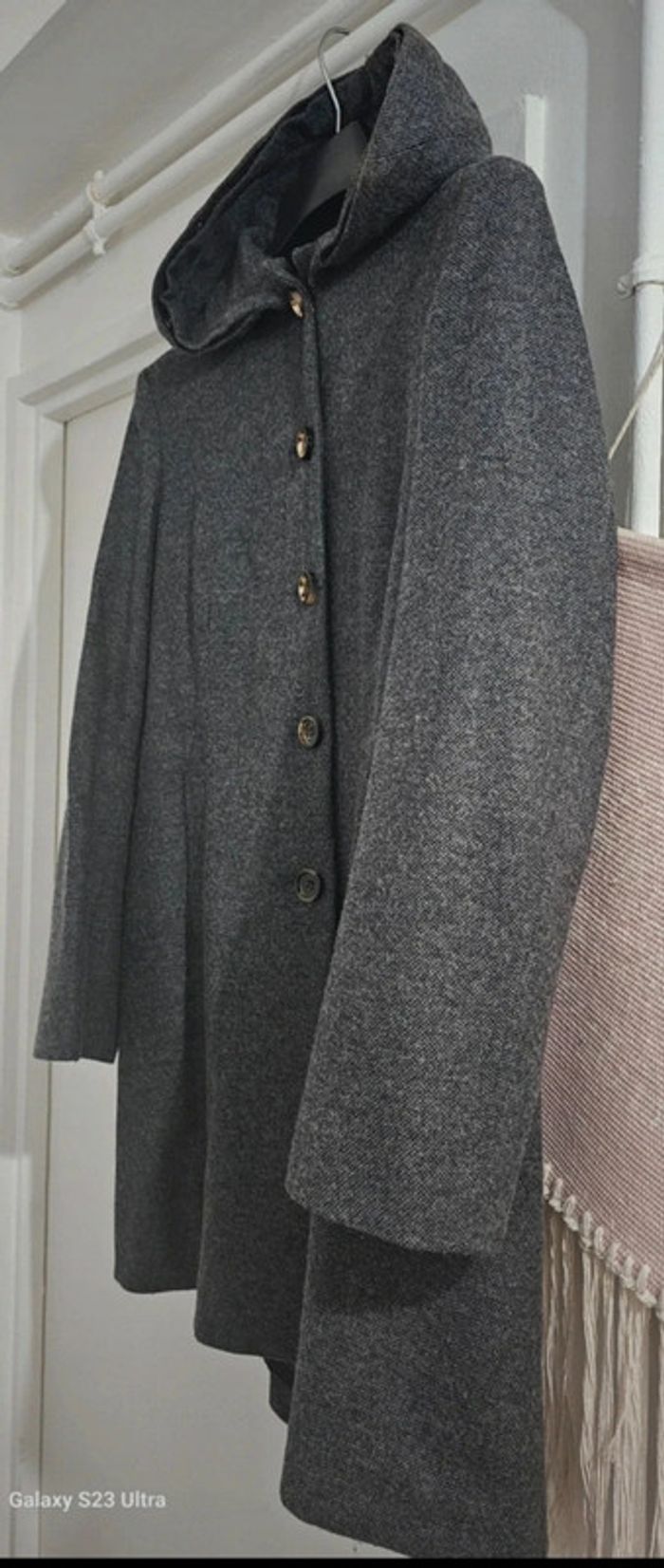 Manteau Caban laine Sandro Taille 40