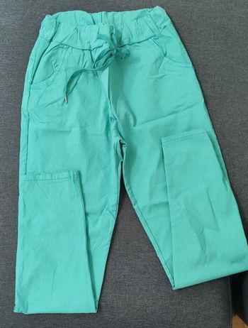 Pantalon menthe