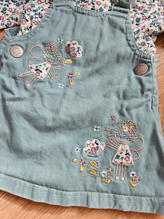 Robe et Tee-shirt bébé fille - photo numéro 2