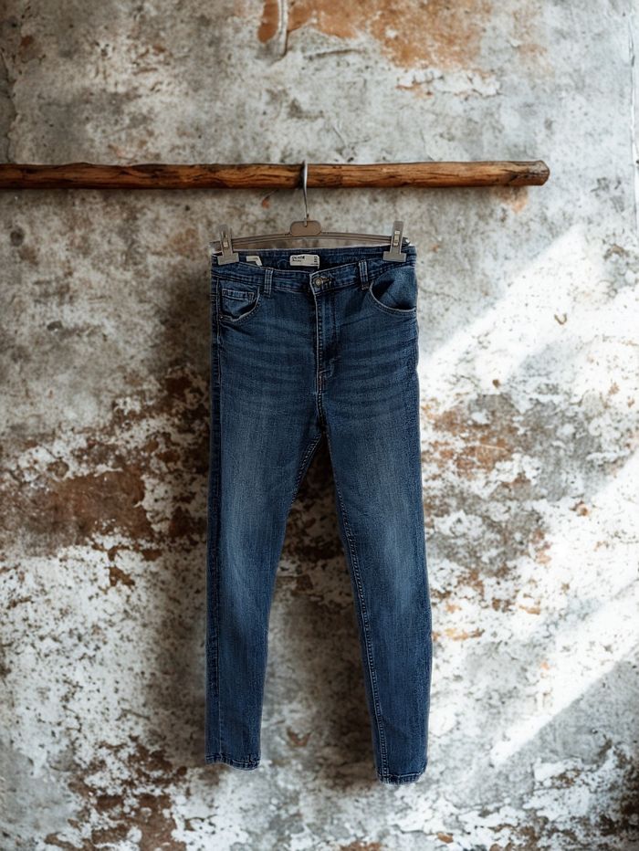 Jean skinny taille haute