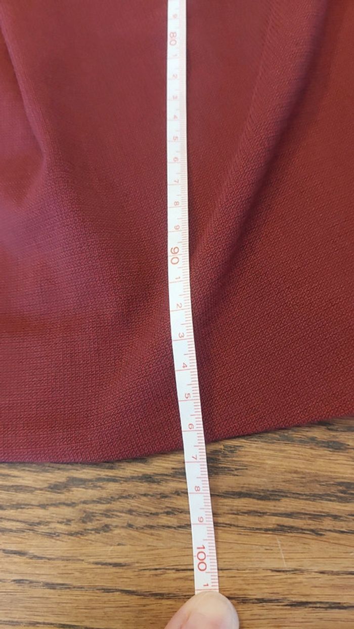 Robe Bordeaux  Sisley taille L - photo numéro 11