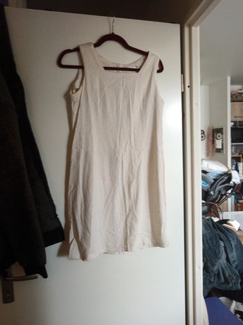 Robe courte en lin