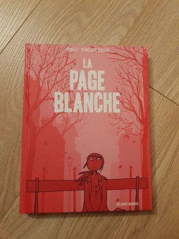 Livre la page blanche - boulet et Pénélope bagieu
