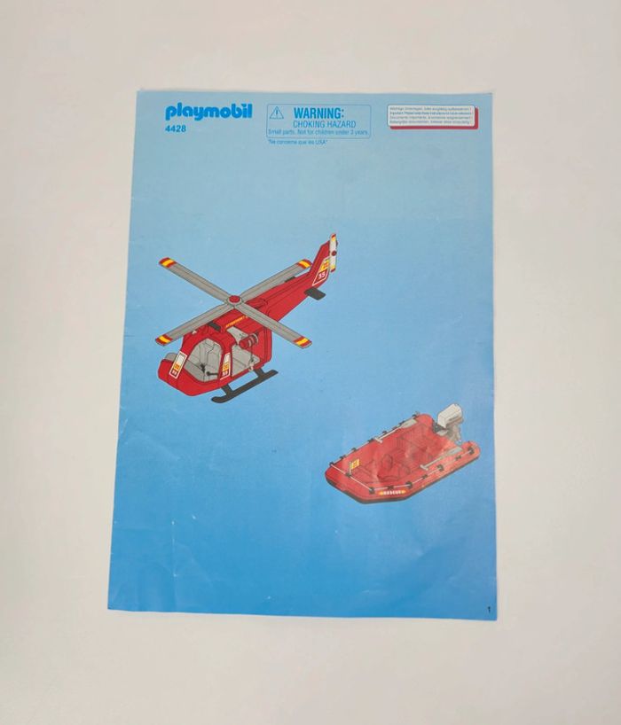 Playmobil Hélicoptère de pompiers et Bateau - photo numéro 14