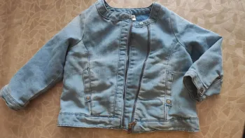 Veste jeans bébé fille 18 mois