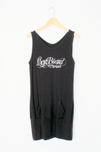 Robe noire sportswear Longboard taille 44