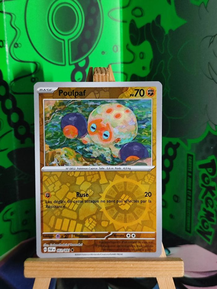 Poulpaf reverse 51/91 destinées de Paldea
