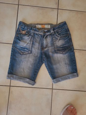 Short en jean