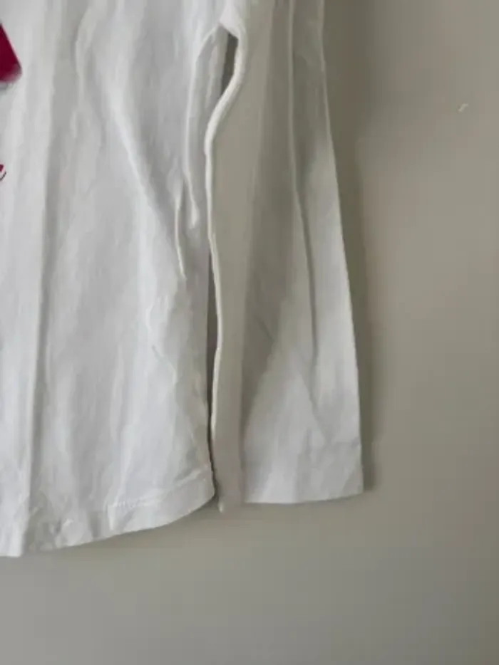 👚 t-shirt à manche longue - la reine des neiges - Disney - 9-10 ans - très bon état - photo numéro 4