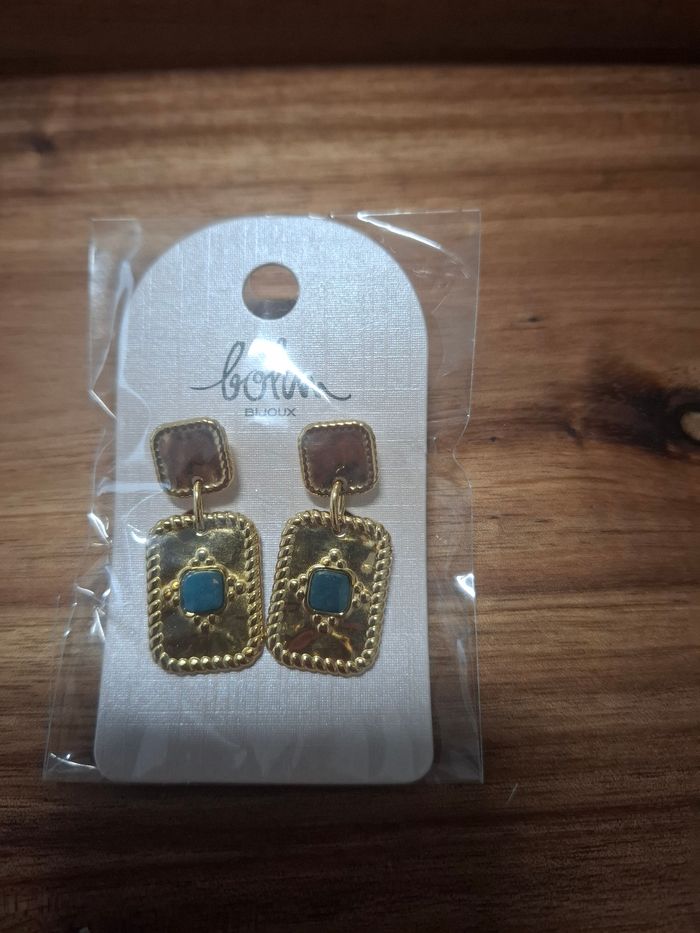 Boucle d'oreilles bohm