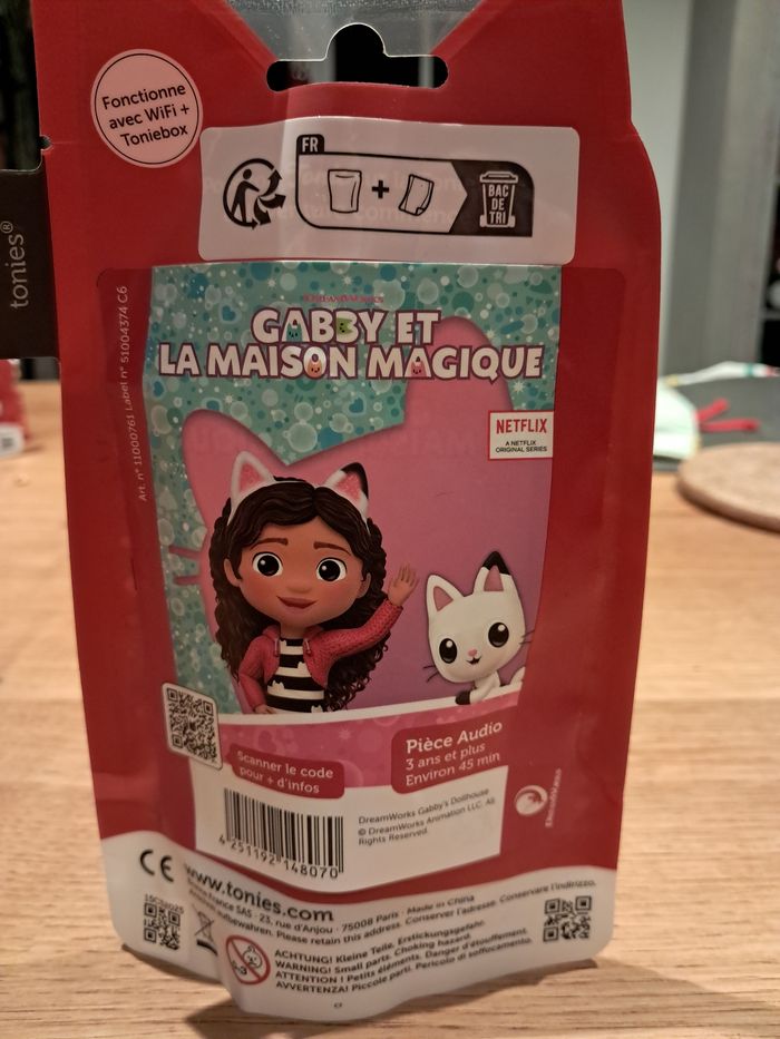 Tonies la maison de gabby chat neuf en français - photo numéro 2