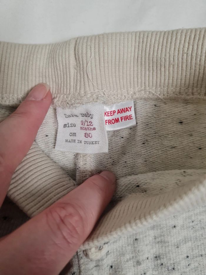 Pantalon de jogging 12 mois Zara - photo numéro 3