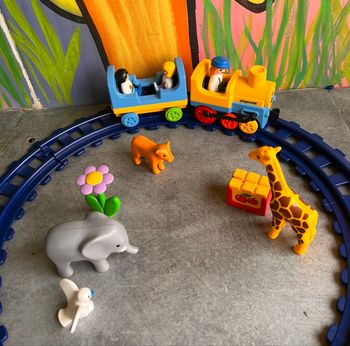 Circuit train playmobil