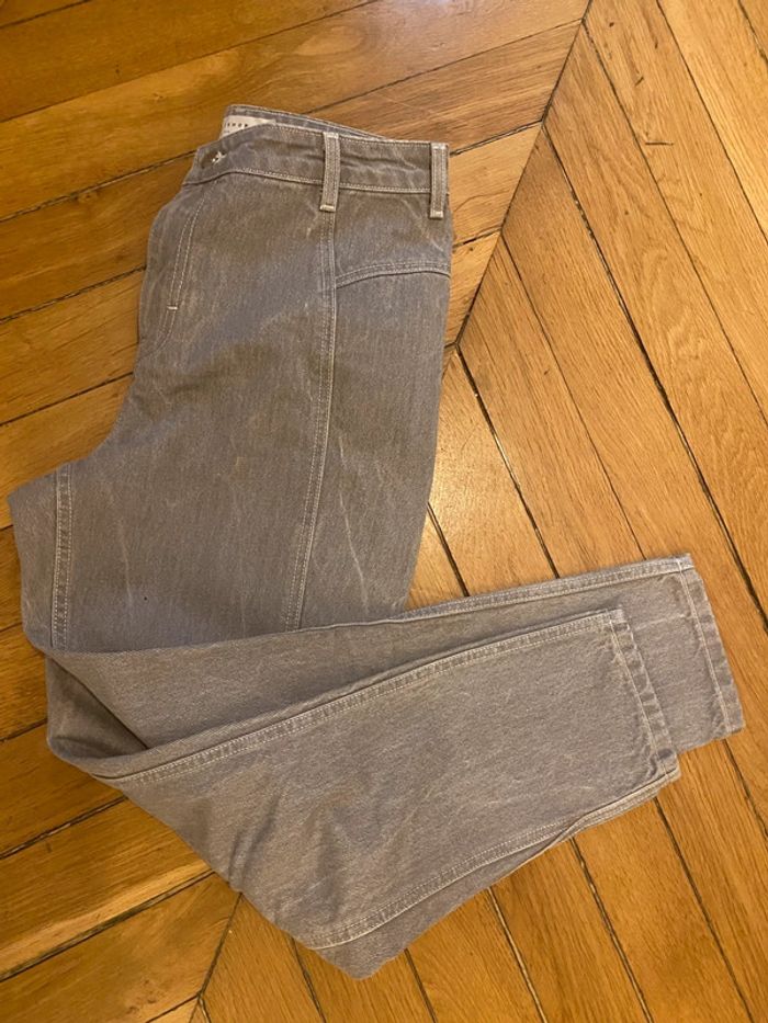 Jean gris Topshop taille L - photo numéro 2