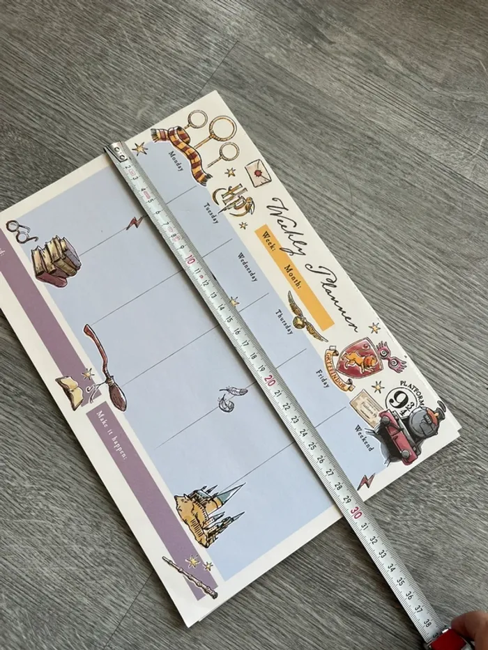 Planning hebdomadaire Harry Potter - photo numéro 6