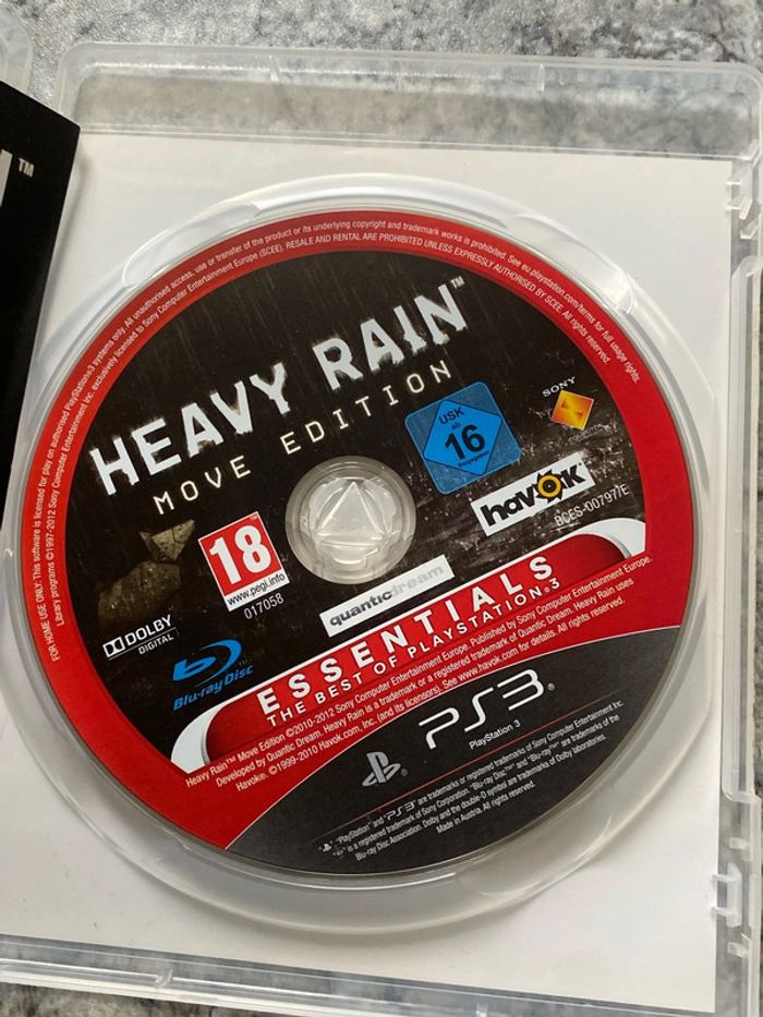 heavy rain move edition ps3 - photo numéro 2