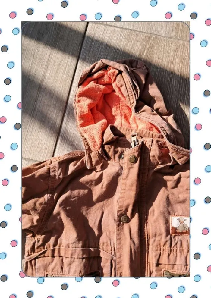 Manteau doublé 18 mois - photo numéro 3