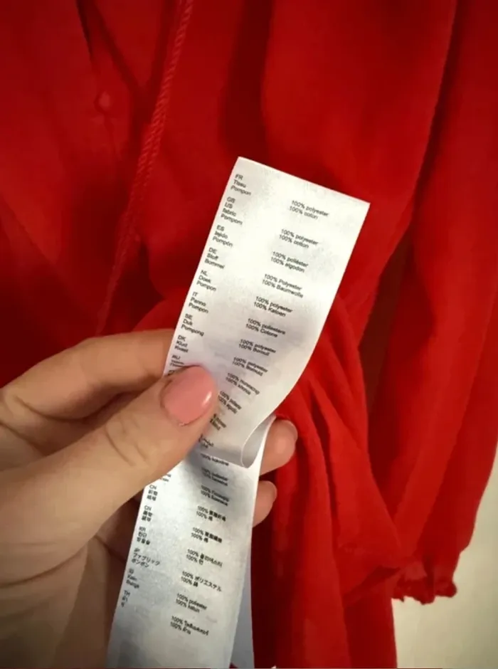Blouse Maje rouge - photo numéro 7