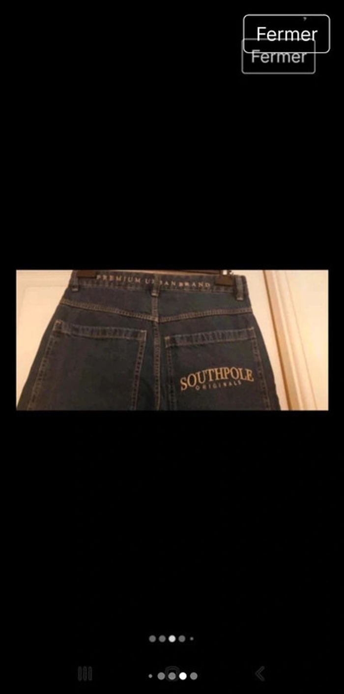 Jean denim baggy Southpole
taille 40 - photo numéro 6