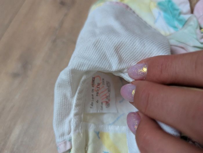 Superbe robe vintage multicolore 6 mois - photo numéro 5