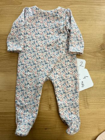 Pyjama polaire fleuri