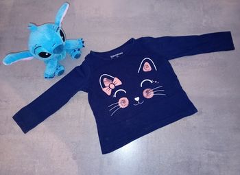 T-shirt manche longue 12 mois 