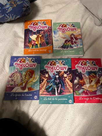 Livre collection Melowy 3 6 7 8 11