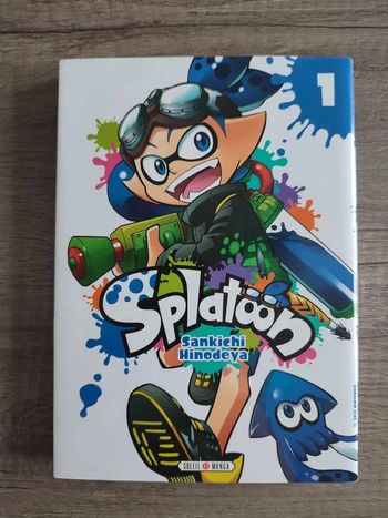 Livre Manga splatoon tome 1