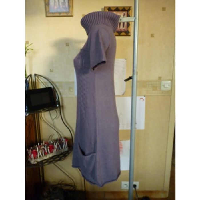 Robe pull Grise Cache cache T 40 - photo numéro 4