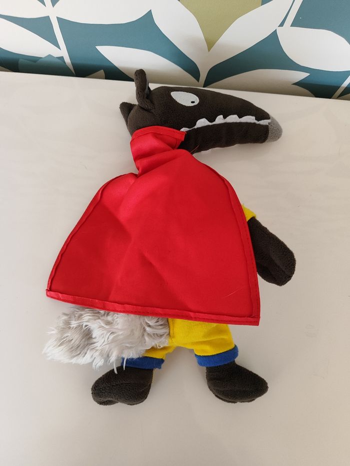 Peluche loup auzou - photo numéro 3