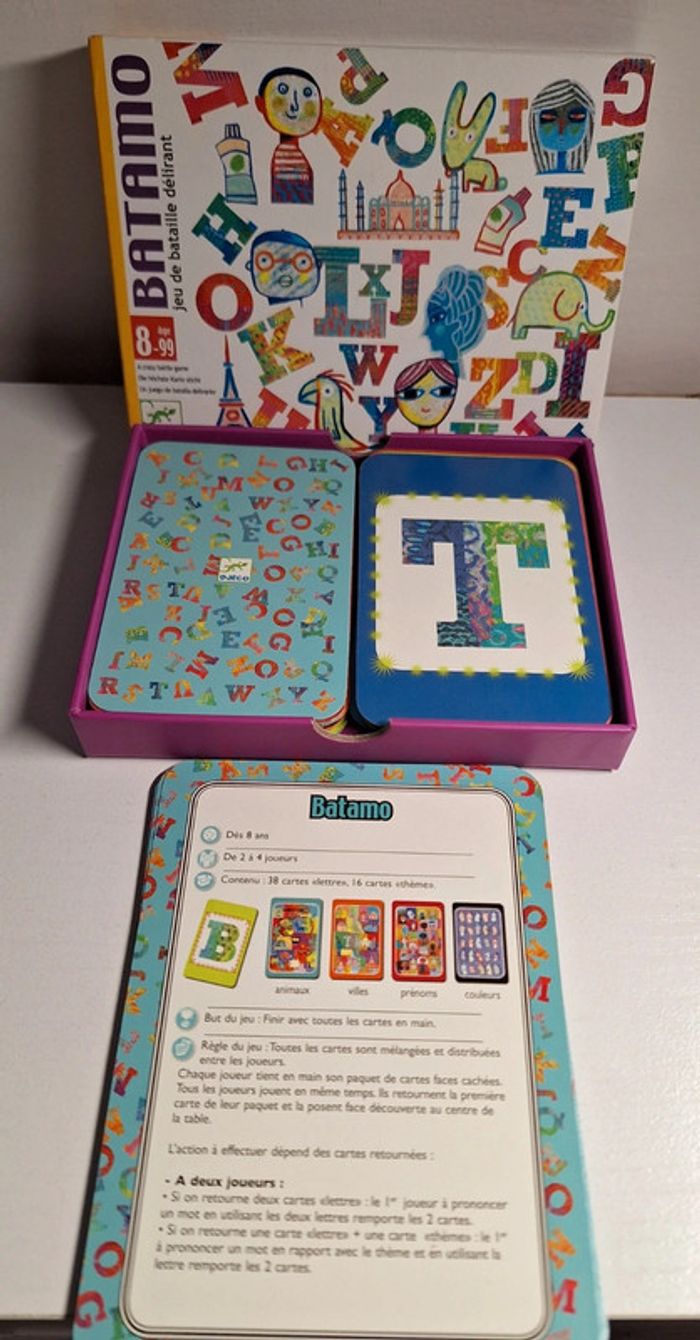 Jeu de carte batamo djeco - photo numéro 3