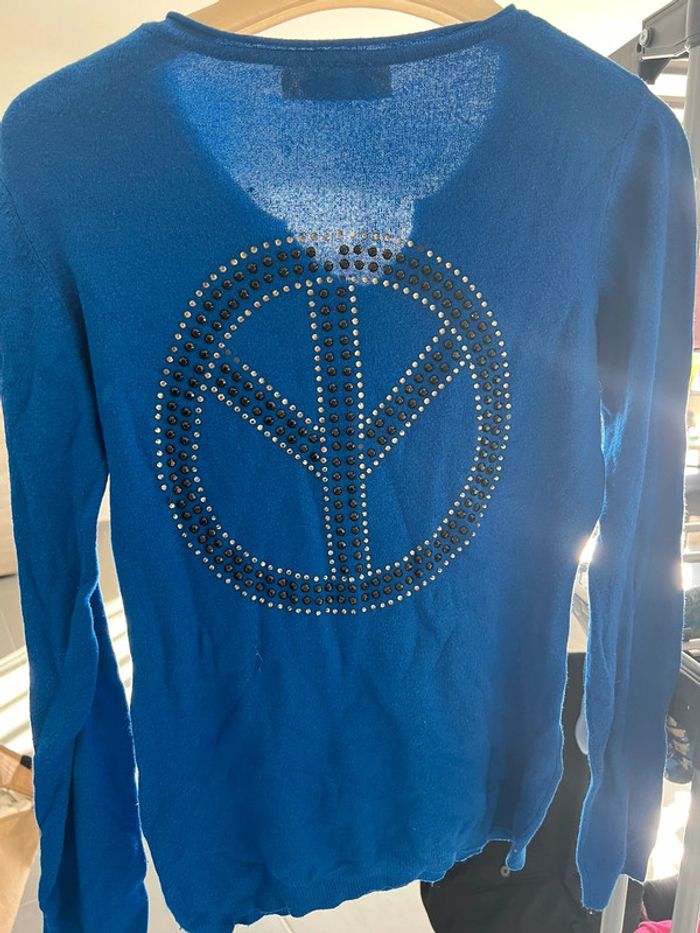 Petit pull bleu - photo numéro 2